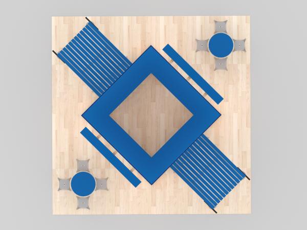 ECO-4123 Sustainable Display - Plan View
